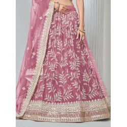 Beautiful Floral Embroidery Lehenga Choli Readymade