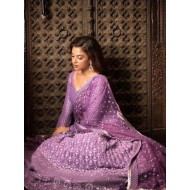 Georgette Sequence Embroidery Wedding Lehenga Choli Readymade