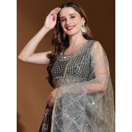 Heavy Floral Print with Foil Designer Wedding Lehenga Choli