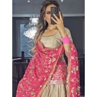 Heavy Pure Chinnon and Digital Print Readymade Lehenga Choli