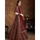 Raw Silk Heavy Embroidery Wedding Lehenga Choli Readymade