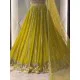 Yellow Floral Embroidery Sequence Georgette Lehenga Choli Readymade Yellow Floral Embroidery Sequence Georgette Lehenga Choli Readymade