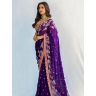 Ready to Wear Soft Rangoli Blooming Silk One Minute Saree
