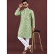 Silk Sequins Embroidery Work Men Kurta with Pajama Set Silk Sequins Embroidery Work Men Kurta with Pajama Set