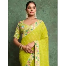 Tradition Heavy Embroidery Designer Ready to Wear One Minute Saree