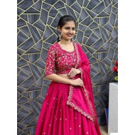 Beautiful Chinon Designer Lehenga Choli Readymade
