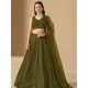 Dark Green Georgette Sequins Designer Wedding Lehenga Choli Readymade Dark Green Georgette Sequins Designer Wedding Lehenga Choli Readymade
