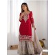 Heavy Faux Georgette With Heavy Embroidery Designer Sahara Suit Party Wear Heavy Faux Georgette With Heavy Embroidery Designer Sahara Suit Party Wear