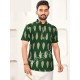 Heavy Rayon Gold Printed Design Men Shorts Kurta