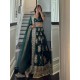 Teal Green Satin Silk Designer Lehenga Choli Readymade Teal Green Satin Silk Designer Lehenga Choli Readymade