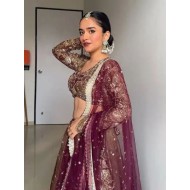 Traditional Wedding Embroidery Designer Lehenga Choli Readymade