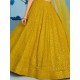 Yellow Green Georgette Sequins Designer Wedding Lehenga Choli Readymade Yellow Green Georgette Sequins Designer Wedding Lehenga Choli Readymade