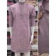 Designer Silk Embroidery Sequence Work Men's Kurta with Pajama Set Designer Silk Embroidery Sequence Work Men's Kurta with Pajama Set