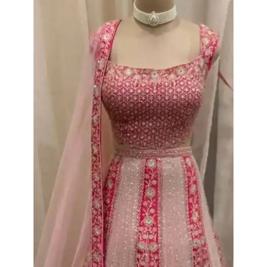 Heavy Georgette Sequins Designer Wedding Lehenga Choli Readymade Heavy Georgette Sequins Designer Wedding Lehenga Choli Readymade