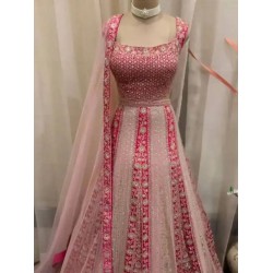 Heavy Georgette Sequins Designer Wedding Lehenga Choli Readymade