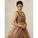 Heavy Net Brown Fancy Embroidery Lehenga Choli Readymade Heavy Net Brown Fancy Embroidery Lehenga Choli Readymade