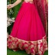 Hot Pink Designer Georgette Lehenga Choli Readymade Hot Pink Designer Georgette Lehenga Choli Readymade