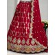 Hot Pink Georgette Sequins Embroidery Wedding Lehenga Choli Readymade Hot Pink Georgette Sequins Embroidery Wedding Lehenga Choli Readymade