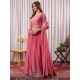 Light Pink Georgette Sequence Embroidery Lehenga Choli Readymade Light Pink Georgette Sequence Embroidery Lehenga Choli Readymade