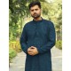 Rayon Mirror Work Men's Kurta with Pajama Set Rayon Mirror Work Men's Kurta with Pajama Set
