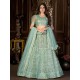 Sea Green Floral Designer Lehenga Choli Readymade Sea Green Floral Designer Lehenga Choli Readymade