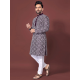 Soft Silk Embroidery Multi Sequence Men's Kurta with Pajama Set Soft Silk Embroidery Multi Sequence Men's Kurta with Pajama Set