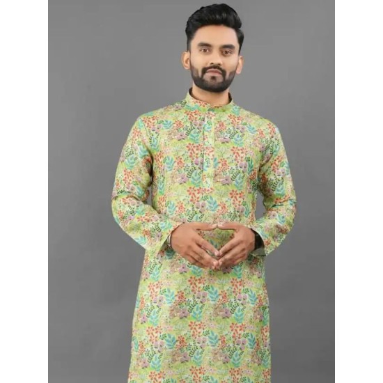 Traditional Designer Men's Kurta with Pajama Set Traditional Designer Men's Kurta with Pajama Set