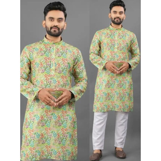 Traditional Designer Men's Kurta with Pajama Set Traditional Designer Men's Kurta with Pajama Set