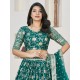 Teal Green Designer Lehenga Choli Readymade Teal Green Designer Lehenga Choli Readymade