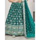 Teal Green Designer Lehenga Choli Readymade Teal Green Designer Lehenga Choli Readymade