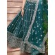 Teal Green Georgette Embroidery Designer Lehenga Choli Readymade Teal Green Georgette Embroidery Designer Lehenga Choli Readymade