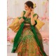 Green Silk Heavy Digital Print Lehenga Choli Readymade Green Silk Heavy Digital Print Lehenga Choli Readymade