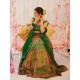 Green Silk Heavy Digital Print Lehenga Choli Readymade Green Silk Heavy Digital Print Lehenga Choli Readymade