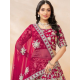 Art Silk Heavy Embroidery Designer Red Lehenga Choli Readymade Art Silk Heavy Embroidery Designer Red Lehenga Choli Readymade