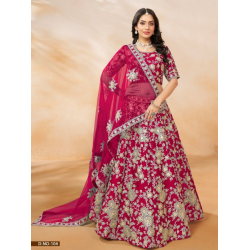 Art Silk Heavy Embroidery Designer Red Lehenga Choli Readymade Art Silk Heavy Embroidery Designer Red Lehenga Choli Readymade