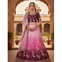 Heavy Beautiful Heavy Embroidery Fancy Net Lehenga Choli Readymade