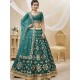 Green Art Silk Embroidery Designer Lehenga Choli Readymade Green Art Silk Embroidery Designer Lehenga Choli Readymade