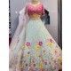 Georgette Heavy Embroidery Sequence Designer Wedding Lehenga Choli Readymade Georgette Heavy Embroidery Sequence Designer Wedding Lehenga Choli Readymade