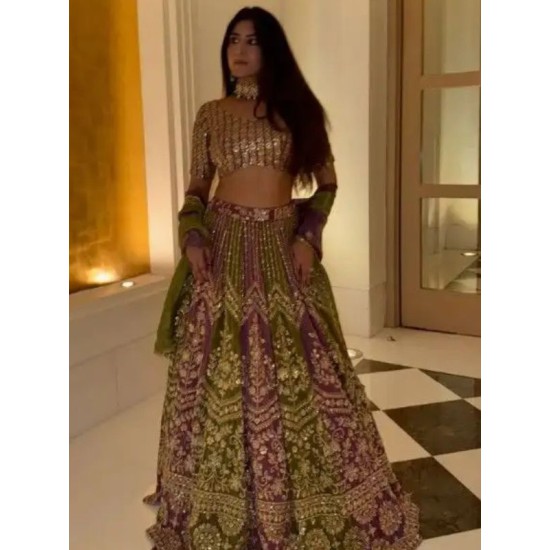 Heavy Net Embroidery Designer Lehenga Choli Readymade Heavy Net Embroidery Designer Lehenga Choli Readymade