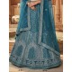 Heavy Teal Blue Fancy Stone Designer Lehenga Choli Readymade Heavy Teal Blue Fancy Stone Designer Lehenga Choli Readymade