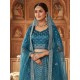 Heavy Teal Blue Fancy Stone Designer Lehenga Choli Readymade Heavy Teal Blue Fancy Stone Designer Lehenga Choli Readymade