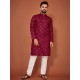 Soft Cotton Sequence Embroidery Men's Kurta with Pajama Set