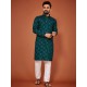 Soft Cotton Sequence Embroidery Men's Kurta with Pajama Set