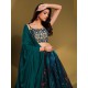 Silk Organza Blue Latest Embroidered Lehenga Choli Readymade Silk Organza Blue Latest Embroidered Lehenga Choli Readymade
