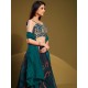 Silk Organza Blue Latest Embroidered Lehenga Choli Readymade Silk Organza Blue Latest Embroidered Lehenga Choli Readymade