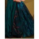 Silk Organza Blue Latest Embroidered Lehenga Choli Readymade Silk Organza Blue Latest Embroidered Lehenga Choli Readymade