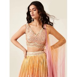 Designer Latest Embroidered Lehenga Choli Readymade
