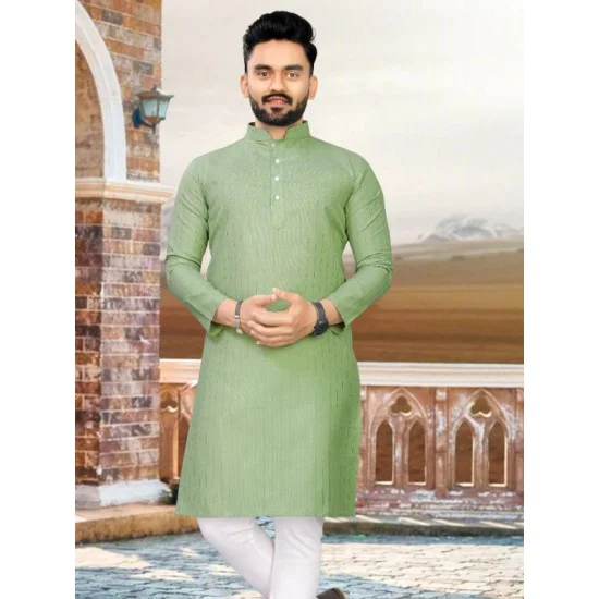Pure cotton fancy Men Kurta with Pajama Set Large Pure cotton fancy Men Kurta with Pajama Set Large
