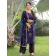 Rayon Embroidery Kurtis with Bottom Dupatta Set