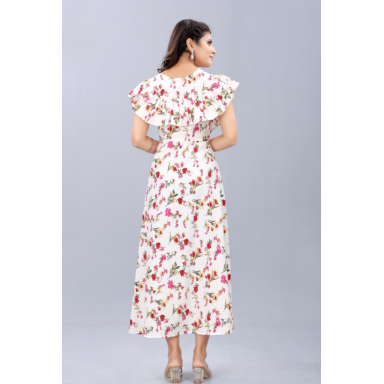 Floral Long Maxi Dress